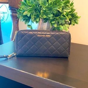 Michael Kors wallet with wrist strap